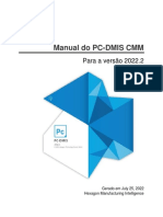 PT Pcdmis 2022.2 CMM Manual