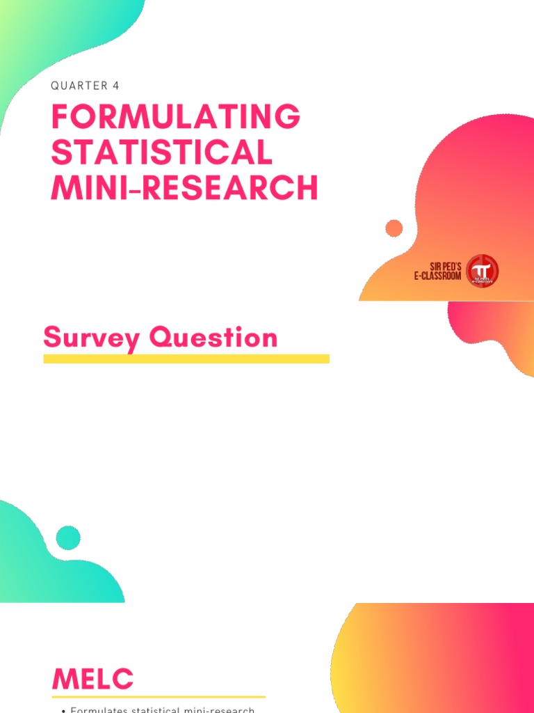 Q4 Statistical Mini Research 1 | PDF