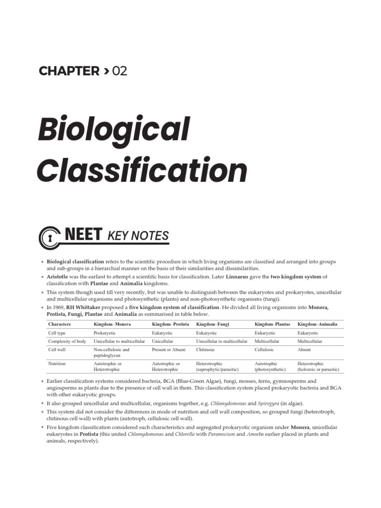 Biological Classification | PDF | Fungus | Protozoa