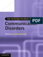 Cummings L. (Ed.) - The Cambridge Handbook of Communication Disorders-CUP (2013)