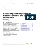 Calibrating An Ecompass in The Presence of Hard - and Soft-Iron Interference