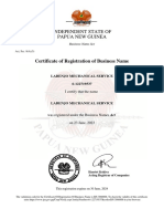 2023-Certificate of Registration of Business Name