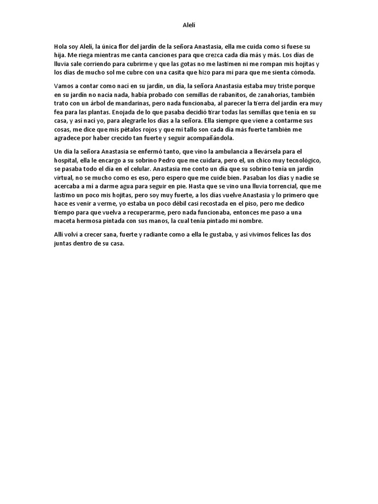 Alelí | PDF