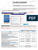 1a-Enrollment Procedures Spring