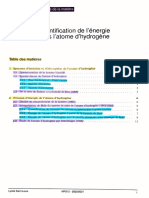 MPSI2 - PC - Ch30 - ADLM - Quantification de L'énergie Dans L'atome D'hydrogène - Cours