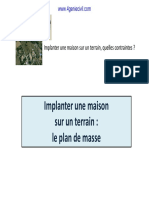 Implanter Une Maison Sur Un Terrain Plan de Situation - Watermark