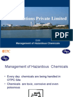 Handling of Haz Chemicals OMS