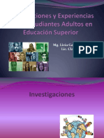 Investigaciones y Experiencias