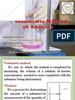 LabII Volumetric Method