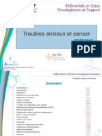 Troubles Anxieux Et Cancer AFSOS