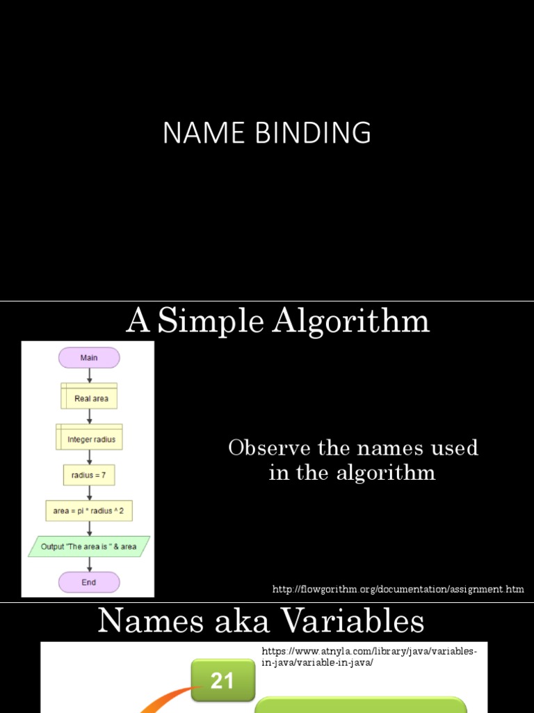 Lecture 11 Name Binding PDF