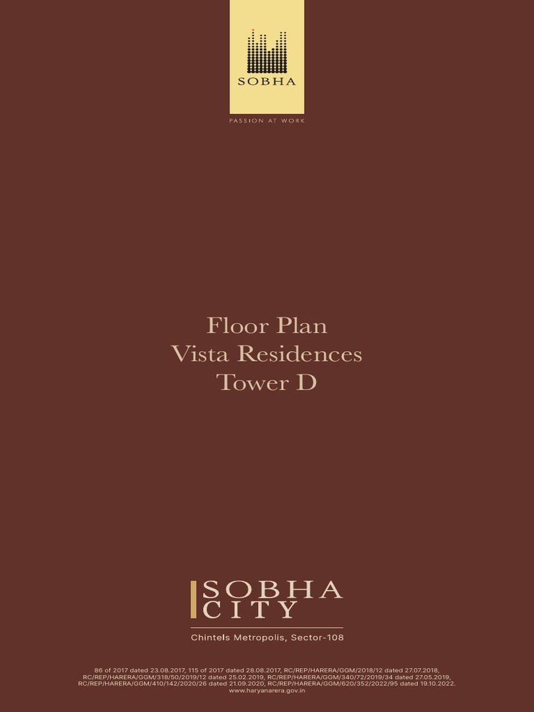 SCG Vista Floor Plans v5 | PDF | Bedroom | Room
