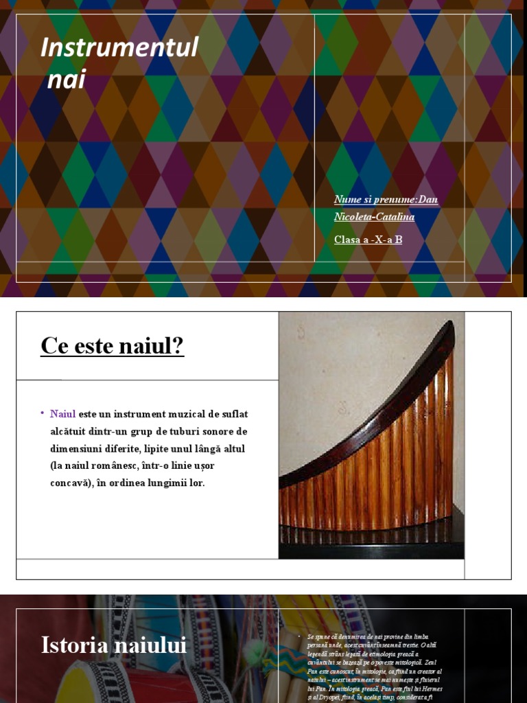 Instrumentul Nai | PDF