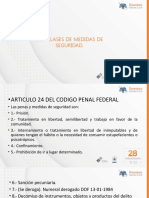 06 Clases de Medidas de Seguridad 07 Sanciones y Medidas de Seguridad en Nuestra Legislacion Local