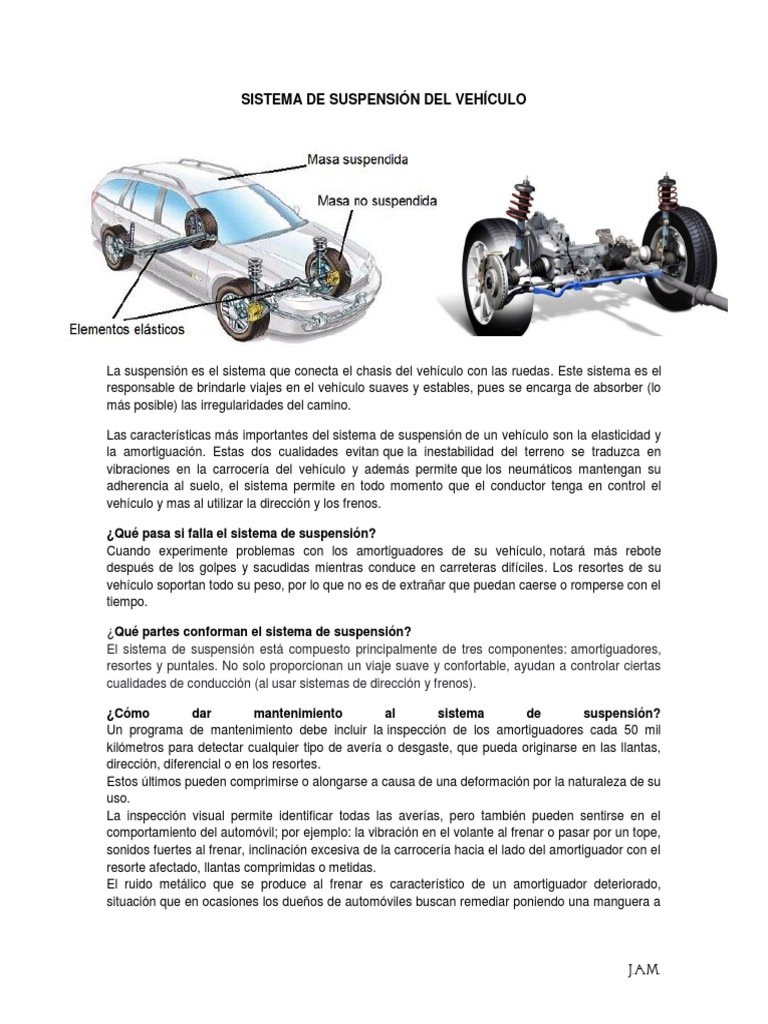 15.sistema de Suspensión Del Vehículo | PDF | Neumático | Coche