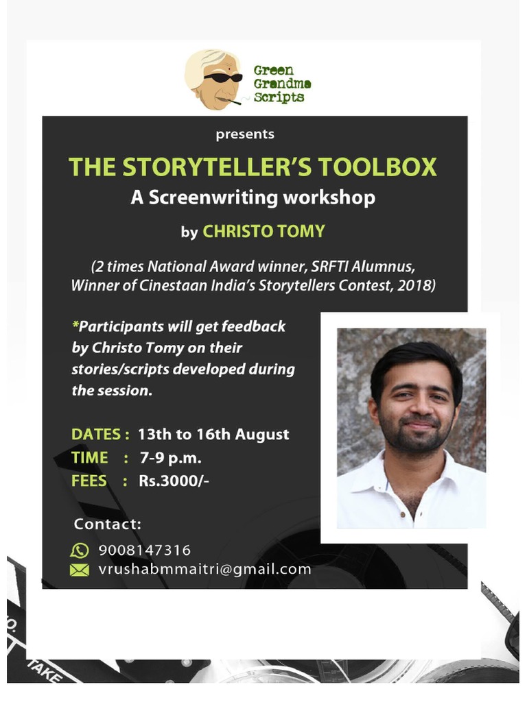 Storytelling Toolbox Docket Pdf Screenplay Storytelling