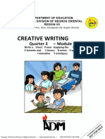 G12 SLM2 Q3 Creative Writing