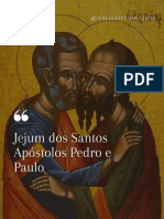 Jejum Dos Santos Apóstolos Pedro e Paulo