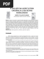 Mulher e Agricultura Organica