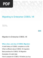 COBOL V6 Migration 20180605 0