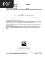 EN 131 Ladder Standards Overview | PDF | Ladder