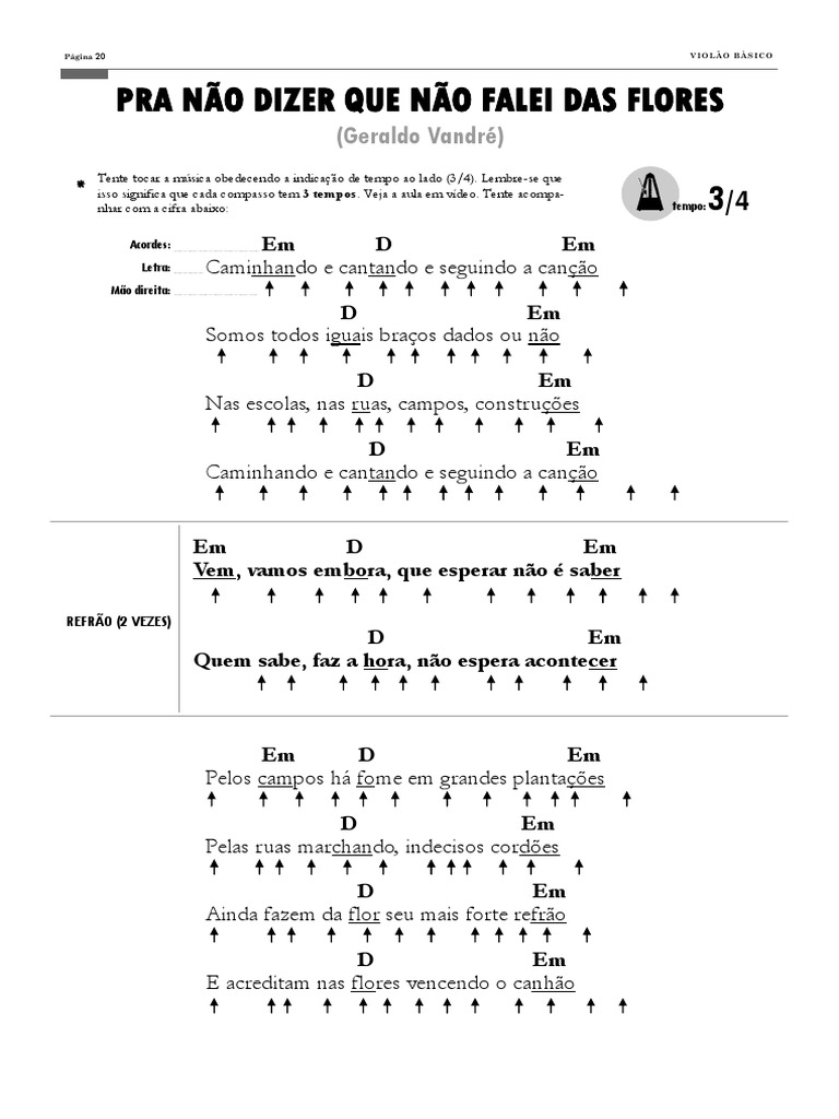 Letra e Cifras de 