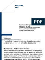 Tipos de Fundações e Solos