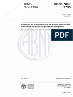 NBR 9735-2017 ABNT - EPI e ESE