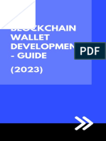 How To Build Blockchain Wallet