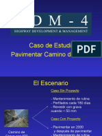 02 HDM-4 Caso Estudio - Pavimentar Camino de Grava Jul 04