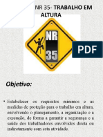 Slide Nr-35 Trabalho em Altura