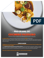 Cocinero y Pastelero