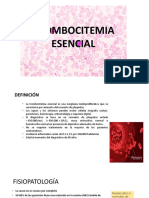 Trombocitemia Esencial