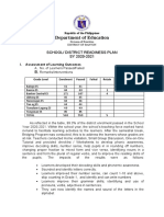 Readiness Plan 2020 2021 Banton District