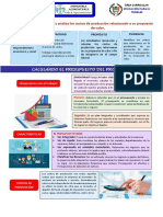 1 Actividad Presupuesto