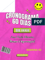 Cronograma - Semana 2