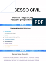 Estudar para OAB -  Processo Civil -TEORIA GERAL DOS RECURSOS (1)