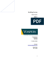 Vospers Building Survey Sample