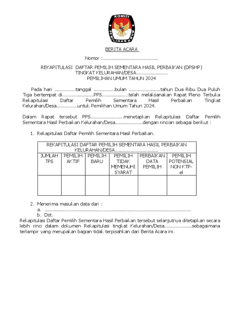 Draft ba pleno dps di pps dan ppk pdf