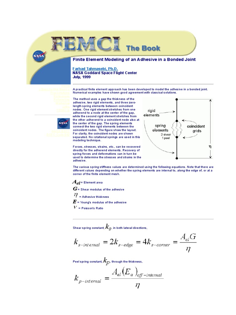 Glue Modelling | PDF | Adhesive | Finite Element Method