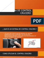 Sistema de Control Crucero