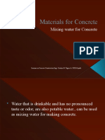 2 Materials For Concrete