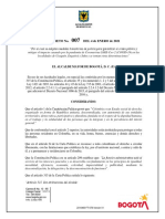 Decreto 007 de 2021 - Cierre Engativá, Suba y Usaquén - 04.01.2021