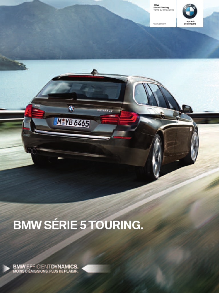 BMW France - Nouvelle BMW Série 5 Touring avec lunette arrière à