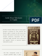 Antik Misir Mitolojisi Ve Saglik