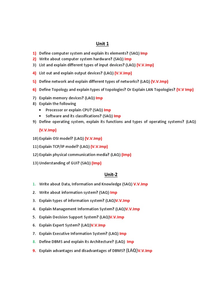 Comprehensive Guide to Computer Systems and Networks | PDF | Computer ...