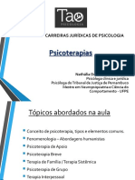 Aula Psicoterapias CURSO TAO