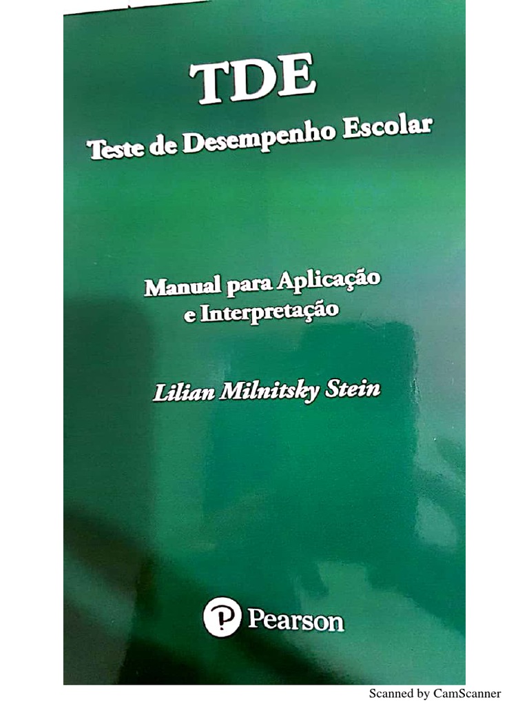 TDE Manual para Aplicação PDF