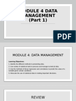 Module 4 Data Management (Part 1)