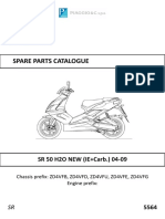 SR 50 H2O NEW (IE+Carb.) 04-09 5564 Parts Catalogue